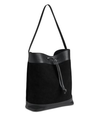 Sasha Suede & Leather Tote Bag 