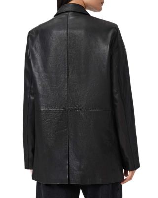 Arna Leather Blazer