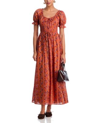 Farlin Paisley Short Sleeve Maxi Dress - Exclusive