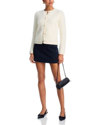 Brushed Pearl Button Cardigan - Exclusive