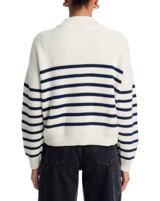 Striped Henley Sweater - Exclusive