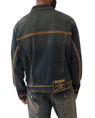 Super Flatlock Trucker Denim Jacket