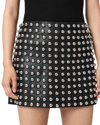 Wilder Lea Leather Skirt
