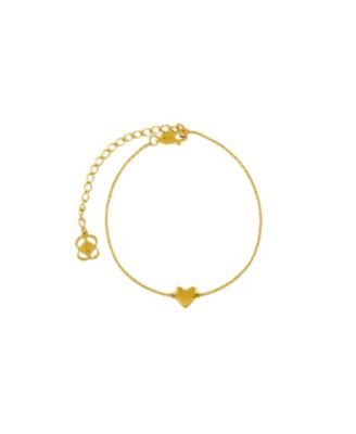  Hammered Heart Bracelet