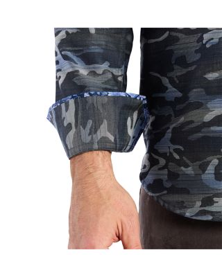 Harrington Long Sleeve Woven Shirt