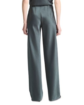 Fluid Satin Bias Pant