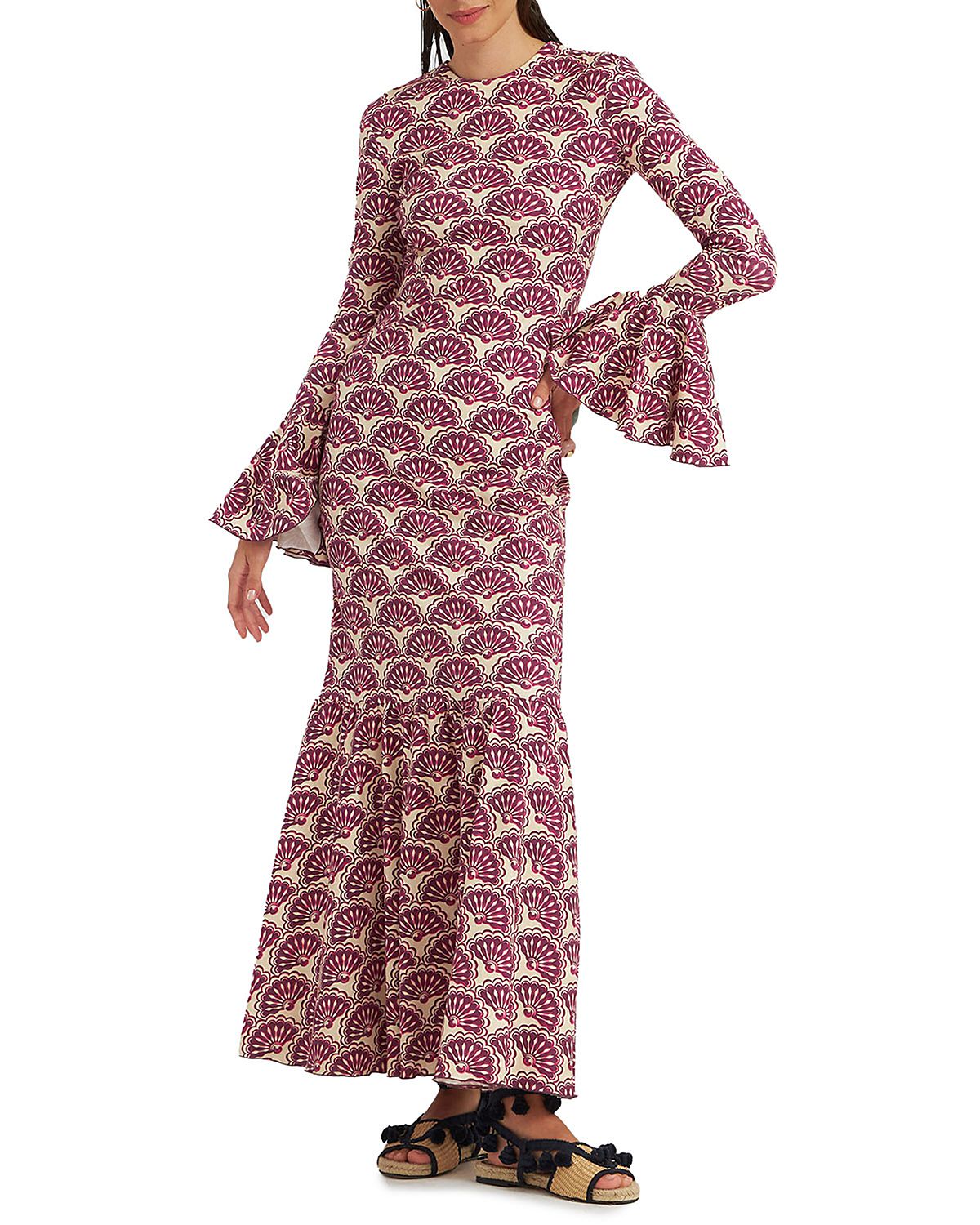 La Doublej Alba Dress Fans