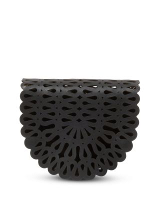 McCall Laser Cut Leather Clutch