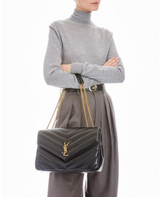 Loulou Large Bag in Matelasse Lambskin