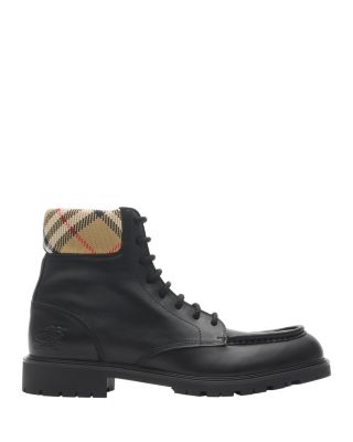Leather Rogue Combat Boots