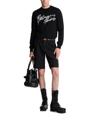 Merino Wool Blend Balmain Paris Sweater