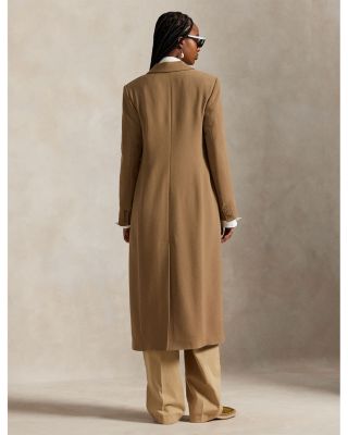 Double-Breasted Wool Coat