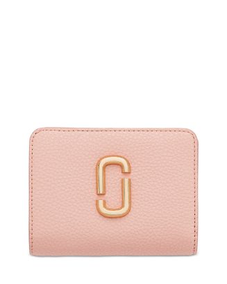 MARC JACOBS The Compact Pebbled Leather Wallet | Bloomingdale's