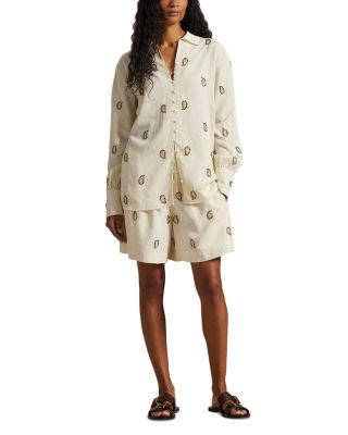 Beaded Paisley 5.75" Short