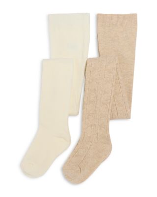 Girls' Footed Sweater Tights, 2 Pack - Little Kid