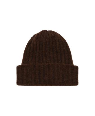 Upcycled Alpaca Wool Chunky Rib Beanie