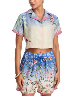 Itsy Palacio Crop Cover Up Top - Exclusive