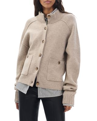Bridget Mock Neck Cardigan 