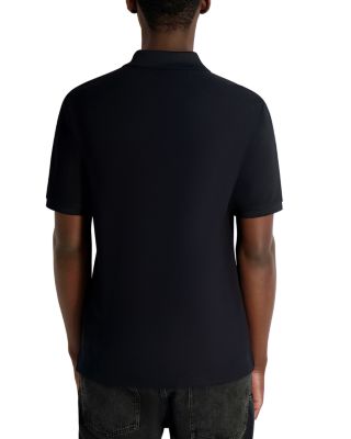 Open Collar Karl Logo Polo Shirt
