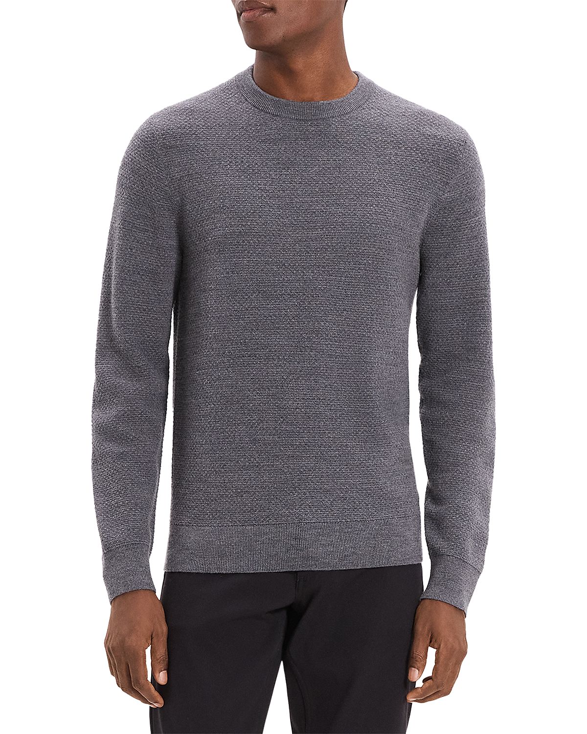 Theory Maden Textured Crewneck Sweater