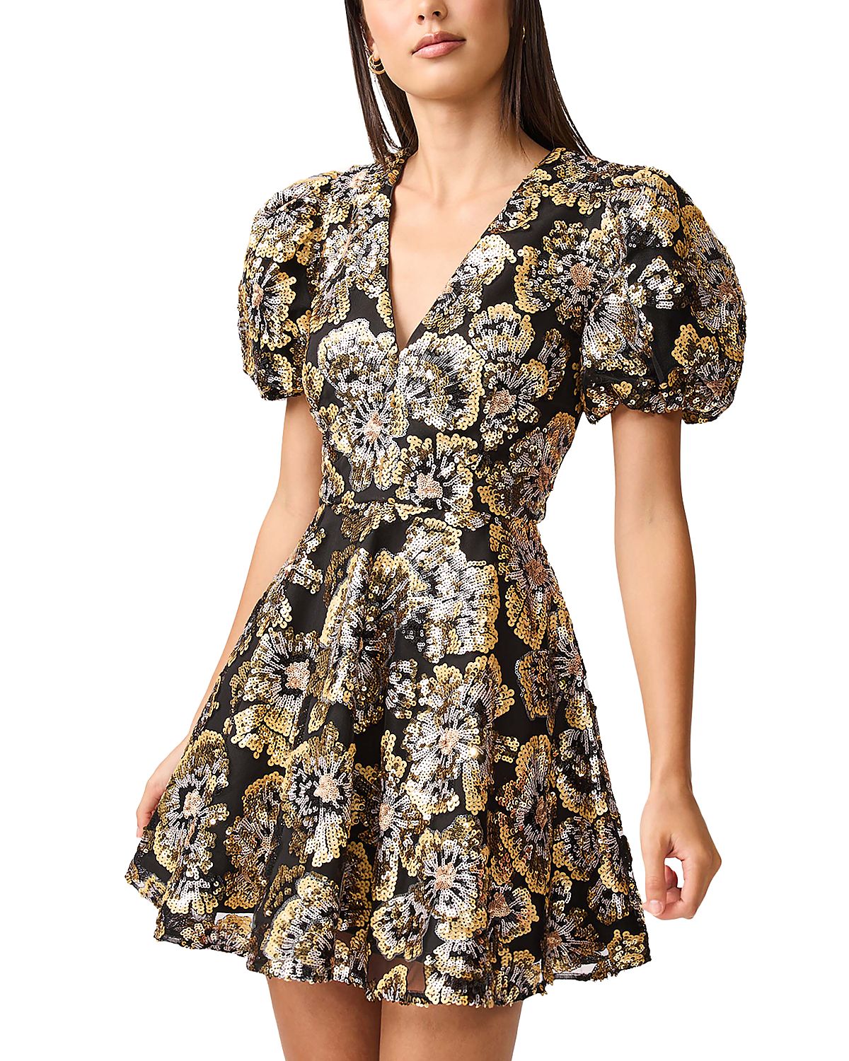 Elliatt Celeste Sequin Mini Dress