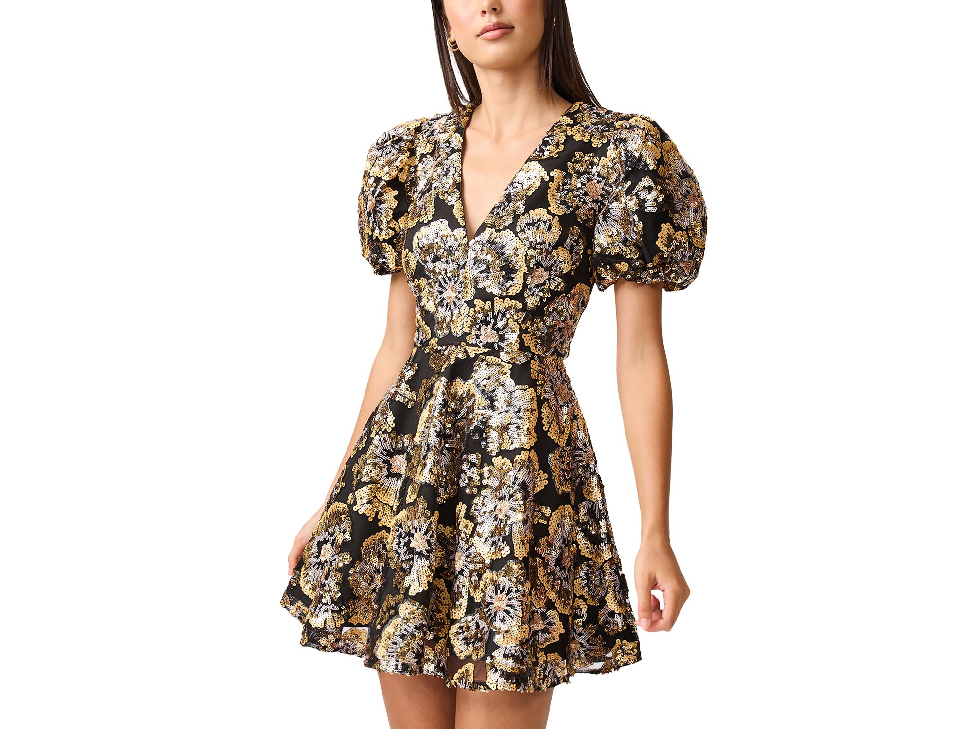 Celeste Sequin Mini Dress - Image 1