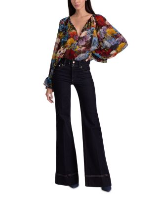 Josephine Split Neck Top