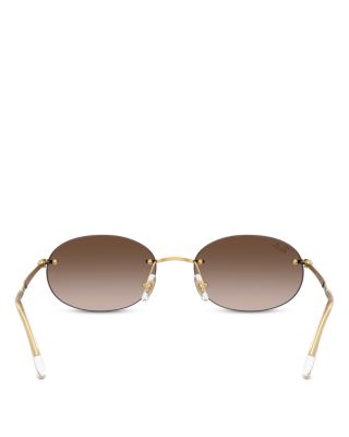 Oval Sunglasses, 54mm