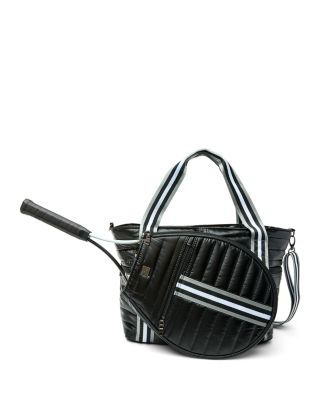 Love Royln Large Quilted Nylon Tennis Bag