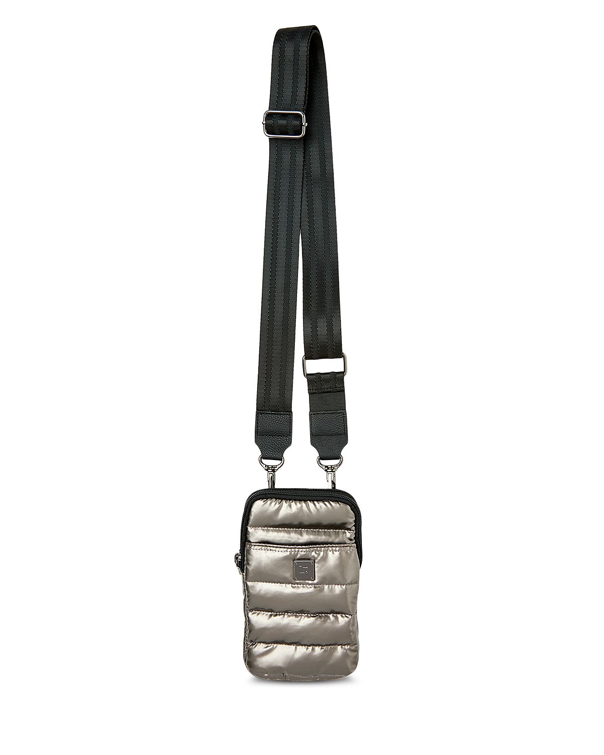 Think Royln Buzz Me Mini Quilted Nylon Crossbody Bag