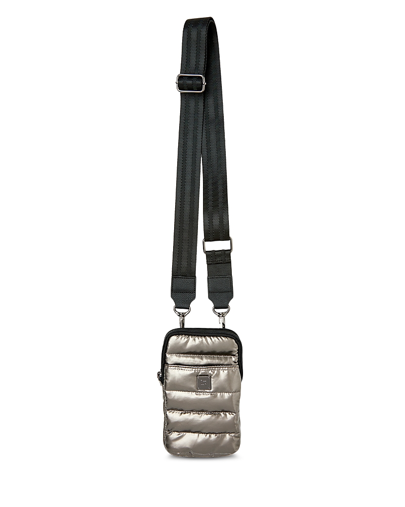 Think Royln Buzz Me Mini Quilted Nylon Crossbody Bag