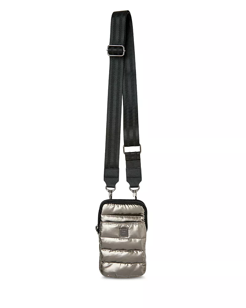 Think Royln Buzz Me Mini Quilted Nylon Crossbody Bag