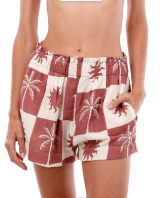 Sunrise Palm Vento Elastic-Waist Short