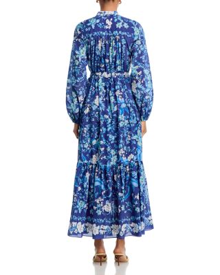 Zariah Pleated Tie Waist Dress