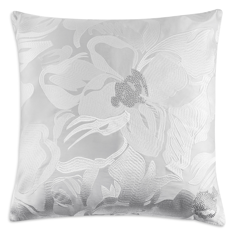Michael Aram Gardenia Decorative Pillow, 20 X 20 In Gray