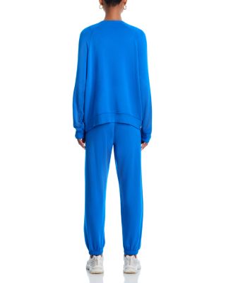 Andie Fleece Crewneck Sweatshirt & Andie Drawstring Sweatpants