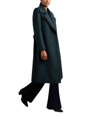 Mid Length Belted Coat