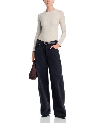 Jolie Ribbed Long Sleeve Tee