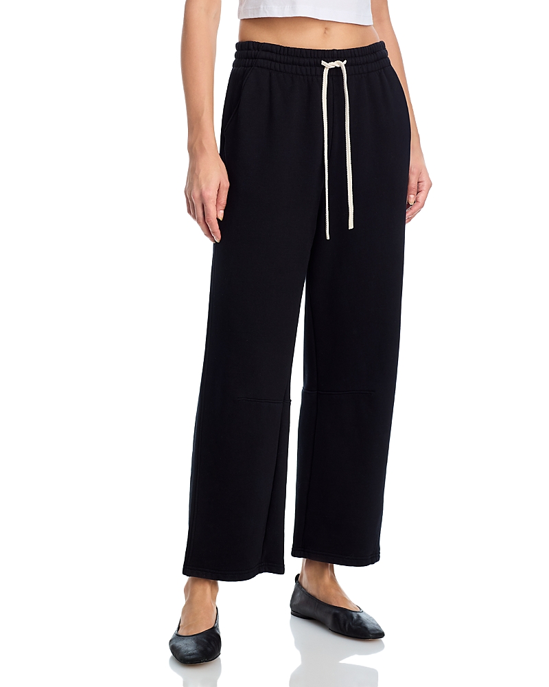 Perfectwhitetee Fallon Fleece Pants In Black