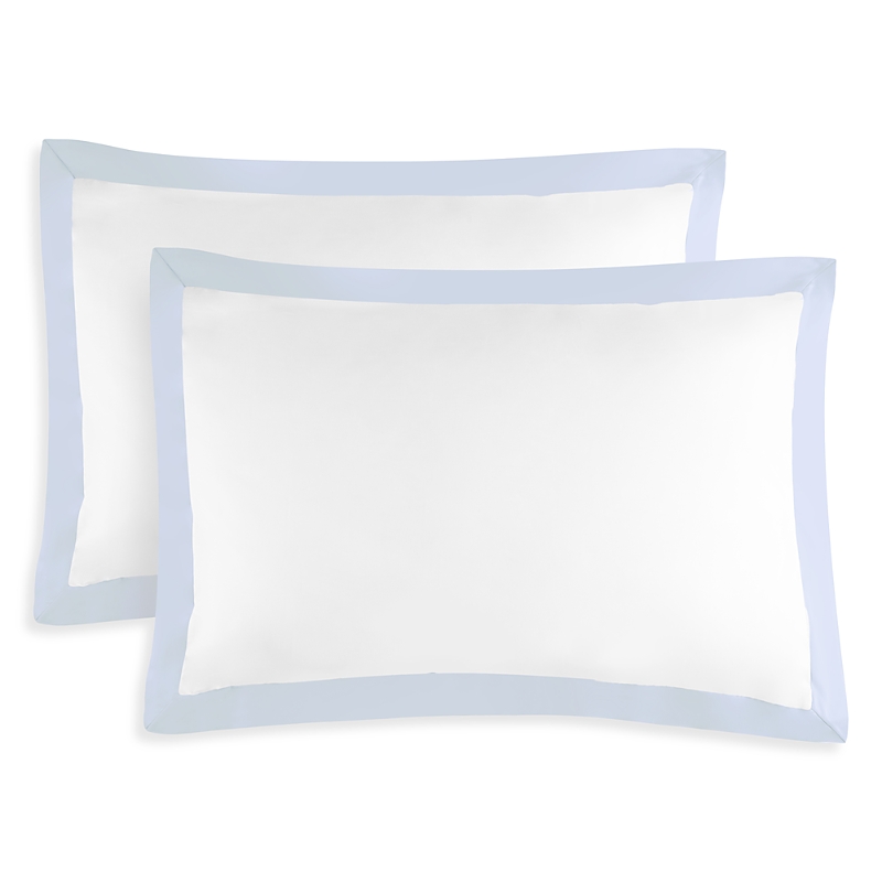 Michael Aram Long Staple Cotton King Pillowcase Set In Blue