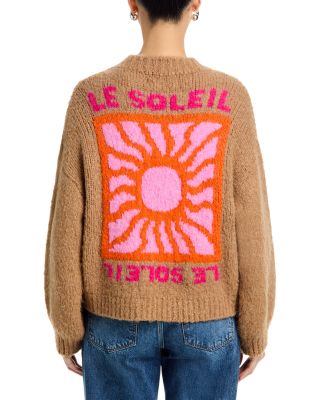 Jacquard Crewneck Sweater 