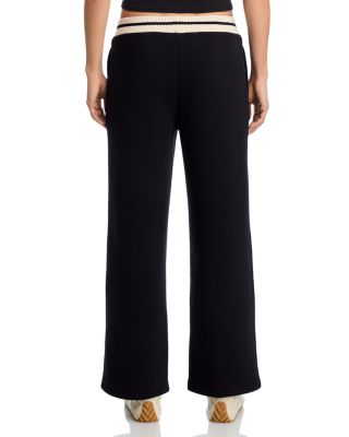 x Von Dutch Comfort Fleece Wide Leg Pants