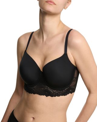 Heavenly Full Coverage Longline Lace T Shirt Bra