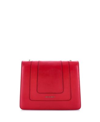  Medium Serpenti Forever Square Shoulder Bag Leather