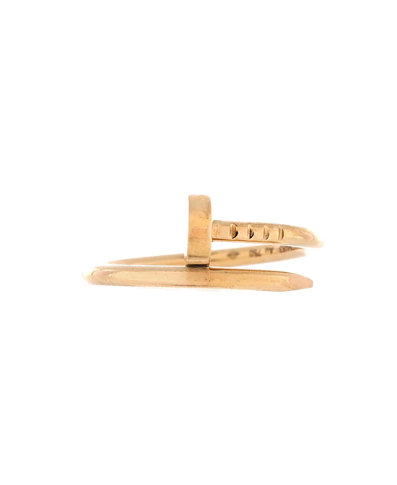 Click to view more detailed imagery on our partner's website Pre-owned Pre-owned Cartier Cartier Small Juste Un Clou Ring 18k Gold