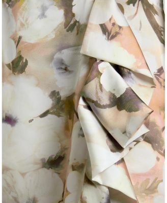 Malia Floral Georgette Long Sleeve Dress