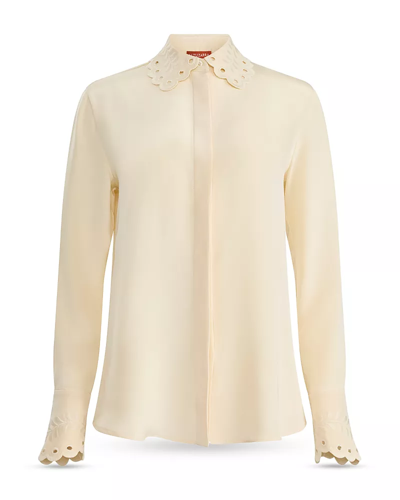Altuzarra Chika Silk Top
