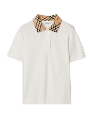 Imogen Check Collar Polo Shirt