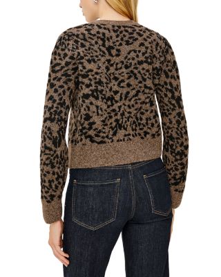 Matilda Crewneck Cardigan Sweater