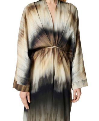 Tie-Dye Patterned Maxi Dress